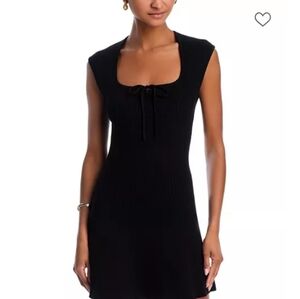 *NWT* French Connection Elegant Black Mini Dress - Medium